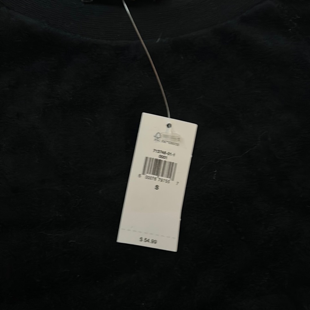 NWT Banana Republic Velour Sweatshirt top - Picture 5 of 7